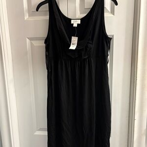 LOFT Black Sleeveless Dress